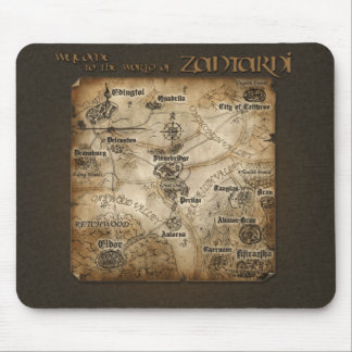Zantarni Map Mousepad