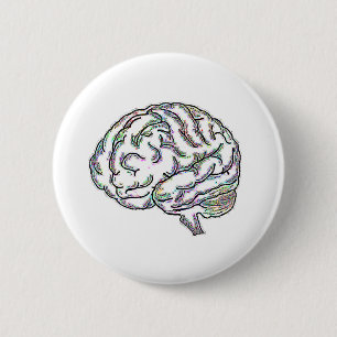 Zany Brainy 6 Cm Round Badge