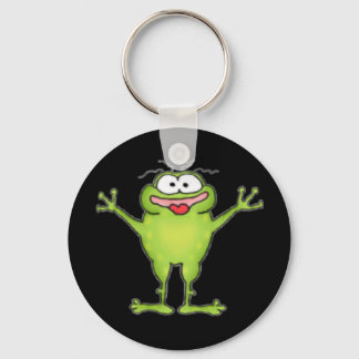 Zany Frog Keychain
