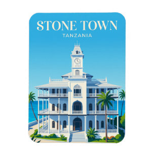 Zanzibar House of Wonders Tanzania Magnet