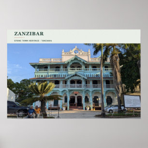Zanzibar Stone Town Heritage Poster
