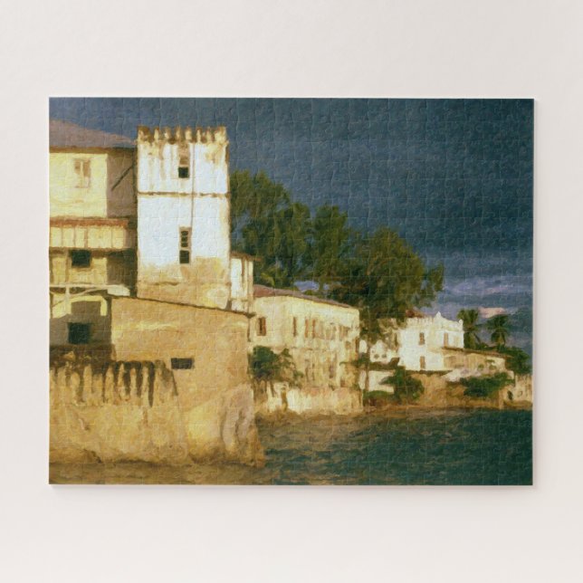 Zanzibar Storm Clouds Jigsaw Puzzle (Horizontal)