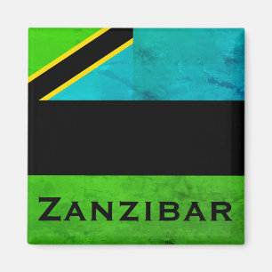 Zanzibar, Tanzania (Indian Ocean) Magnet