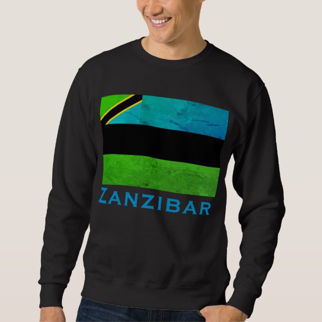 Zanzibar, Tanzania (Indian Ocean) Sweatshirt (Front)