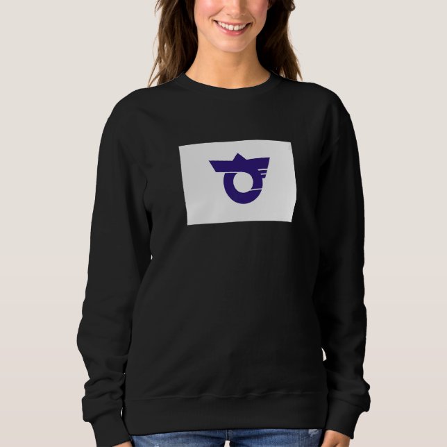 Zao Miyagi Japan Flag Sweatshirt (Front)