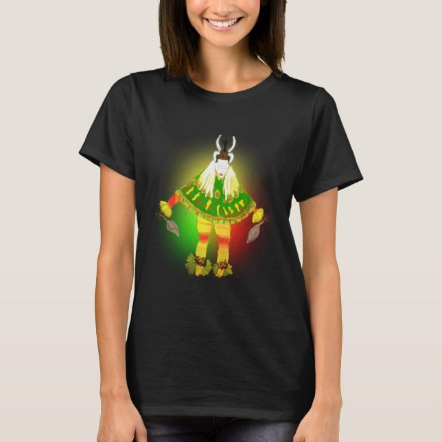 Zaouli - Traditional Africa Dance for Proud Africa T-Shirt (Front)