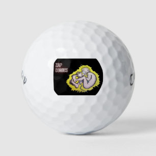 Zap Comics Golf Balls