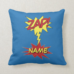ZAP! custom throw pillow