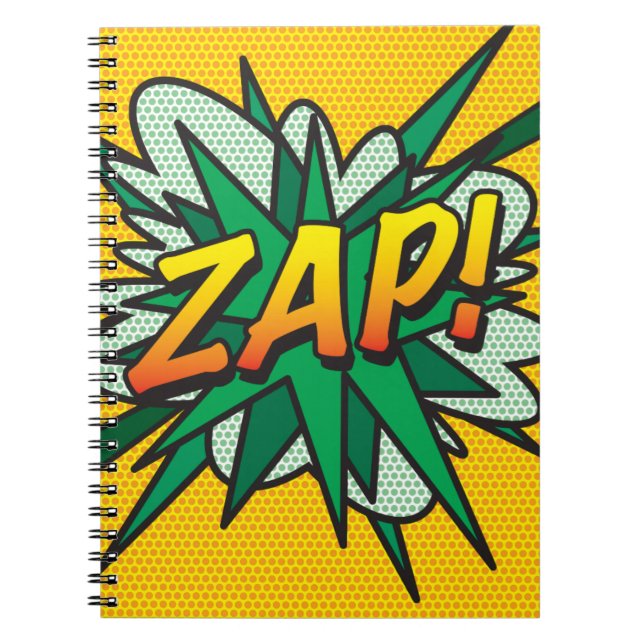 ZAP Fun Retro Comic Book (Front)