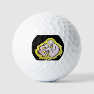 Zap logo golf ball