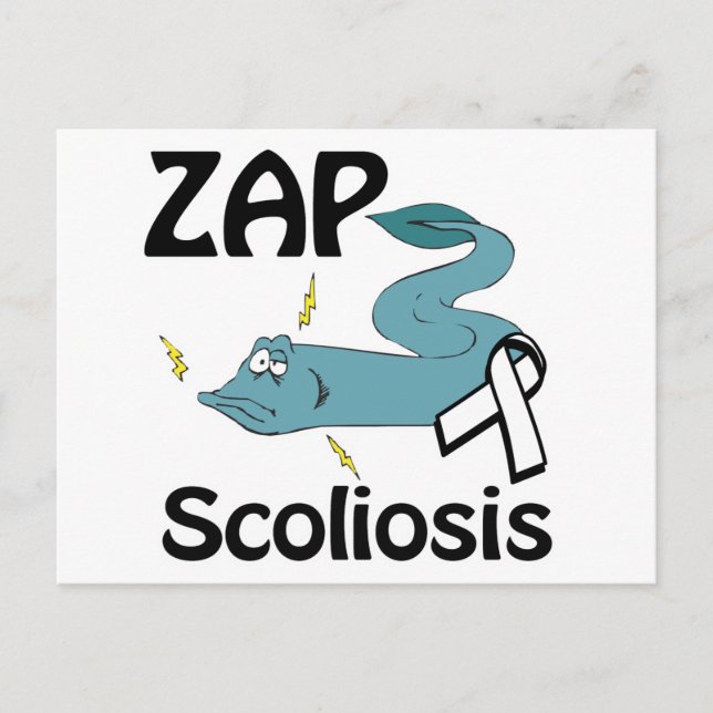 ZAP Scoliosis Postcard (Front)
