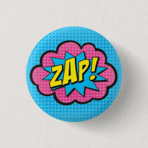 ZAP! Superhero Pin GV2