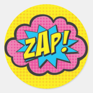 ZAP! Superhero Stickers GV@