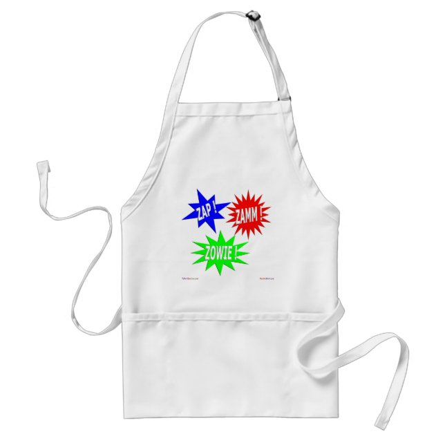 Zap Zamm Zowie Apron (Front)