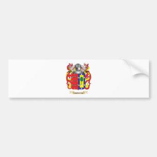 Zapata Family Crest (Coat of Arms) Bumper Sticker