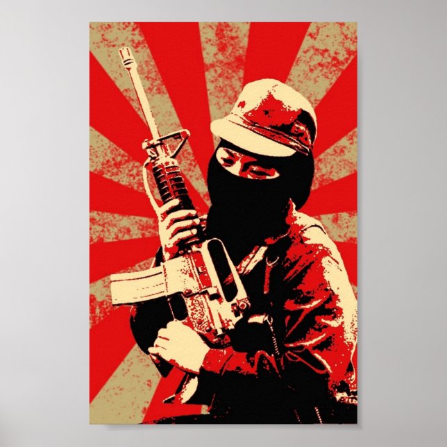 zapatista print by Irate (Front)