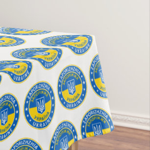 Zaporizhzhia Ukraine Tablecloth