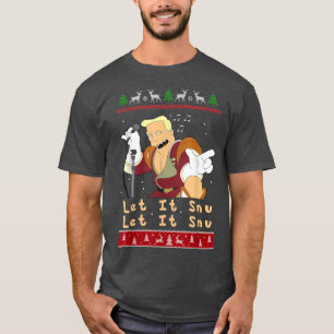 Zapp Brannigan Let It Snu Christmas  T-Shirt