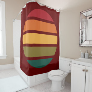 ZAPPWAITS SHOWER SHOWER CURTAIN