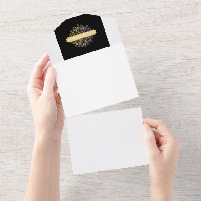 Zara Basic Crew  All In One Invitation (Tearaway)