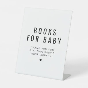 ZARA Modern Minimalist Books for Baby Sign