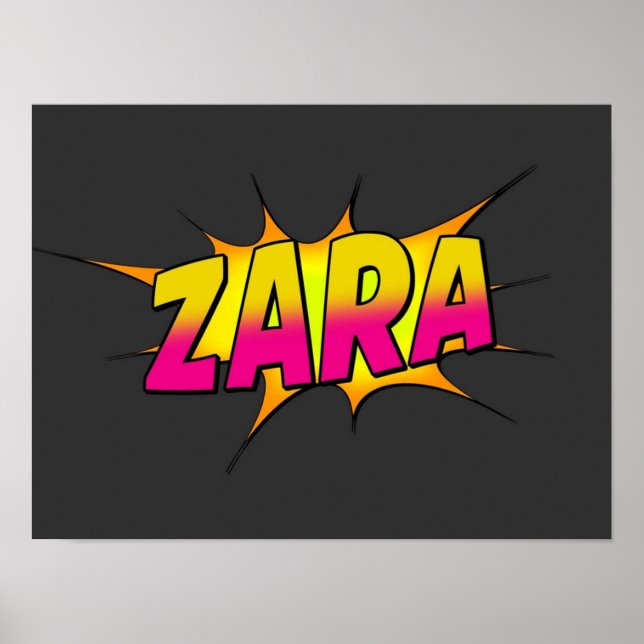 Zara Poster (Front)