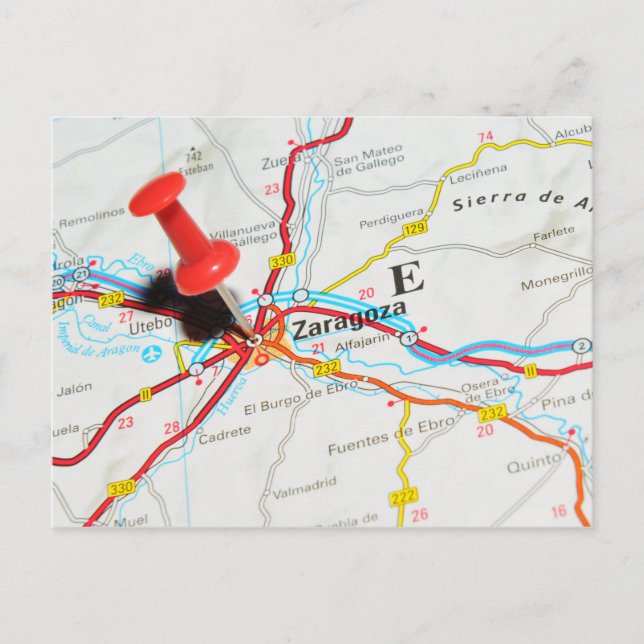 Zaragoza, Aragon , Spain Postcard (Front)