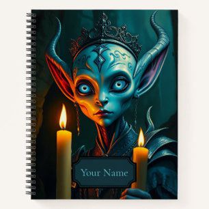Zarathos the Flame-Ritualist - Dark Fantasy Notebook