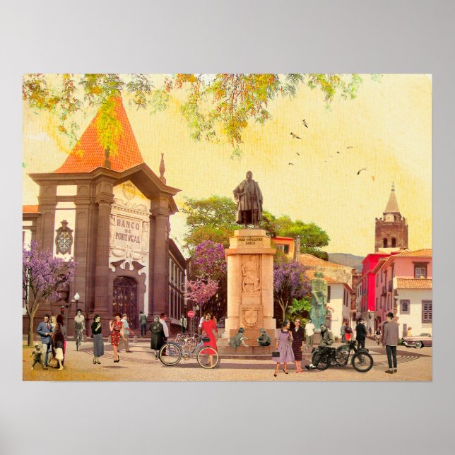 Zarco, o Descobridor da Madeira (Funchal) Poster (Front)