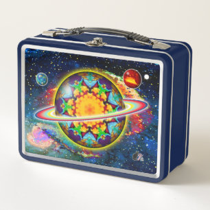 Zargon Orbz Metal Lunchbox