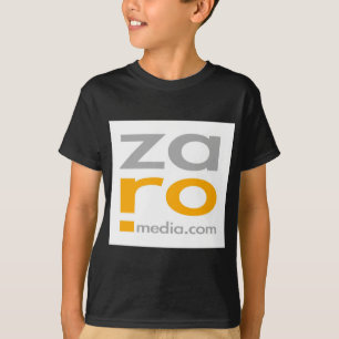 ZARO Logo Merchandise in White T-Shirt