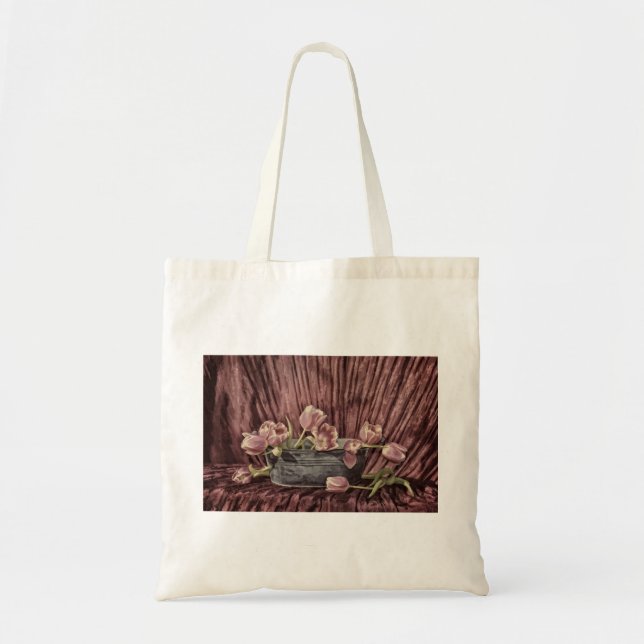 Zarte Tulpen Tote Bag (Front)