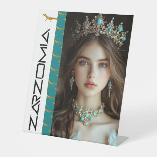 ZARZOMIA PEDESTAL SIGN