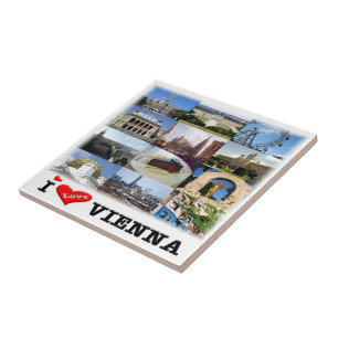 zAT006 VIENNA I Love, Ceramic Tile