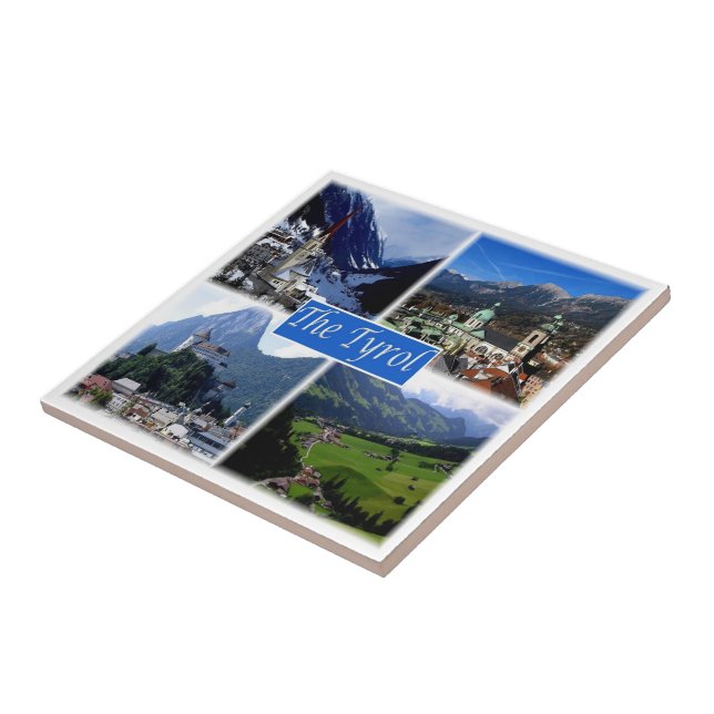 zAT007 THE AUSTRIAN TYROL, Austria, Ceramic Tile (Side)