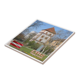 zAT009 WELS Austria, Ceramic Tile