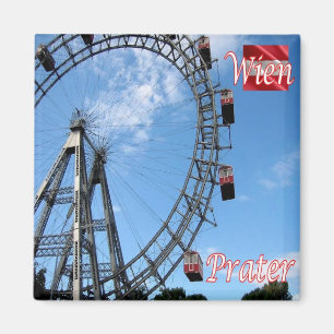 zAT014 WIEN PRATER Austria, Fridge Magnet