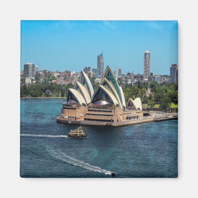 zAU004 SYDNEY, OPERA HOUSE, Australia, Fridge Magnet (Front)