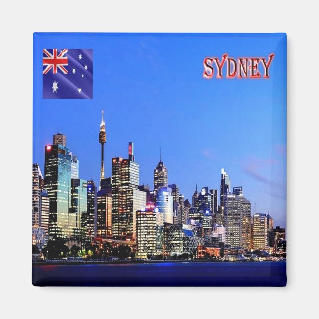 zAU029 SYDNEY, Australia, Oceania, Fridge Magnet (Front)