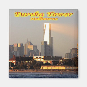 zAU053  MELBOURNE, EUREKA TOWER, Australia, Fridge Magnet