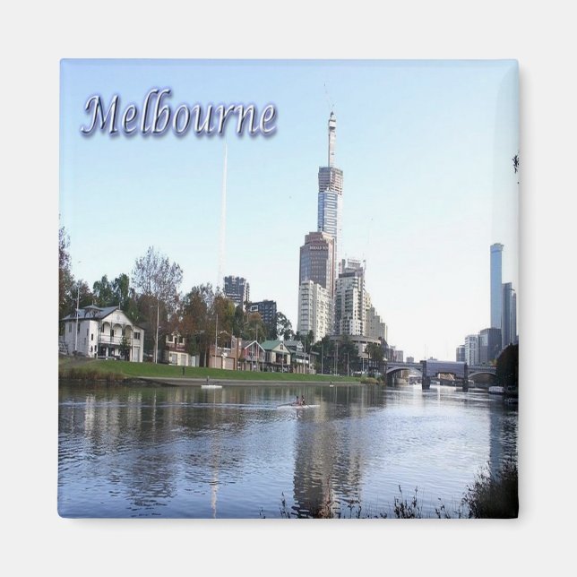 zAU062 MELBOURNE, Australia, Oceania, Fridge Magnet (Front)