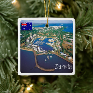 zAU098 DARWIN, Australia, Oceania, Ceramic Ornament
