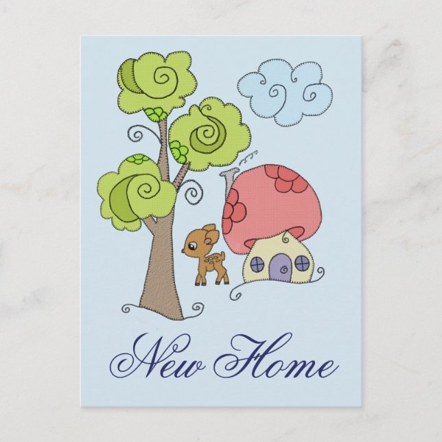 Zauberwald New Home Postcard (Front)