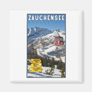 Zauchensee Ski Resort Magnet