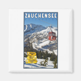 Zauchensee Ski Resort Magnet