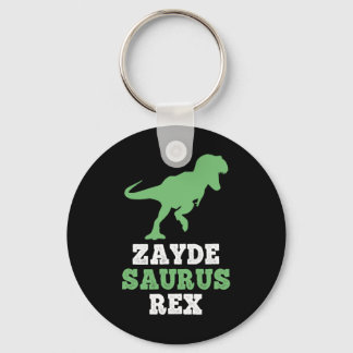 Zayde-saurus Rex Dino Dinosaur Funny Cool Zaydesau Key Ring