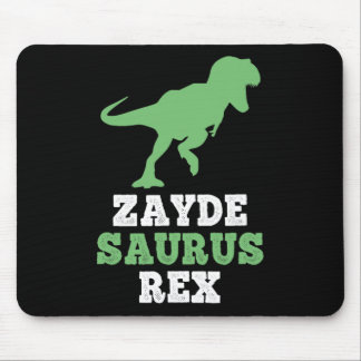 Zayde-saurus Rex Dino Dinosaur Funny Cool Zaydesau Mouse Pad