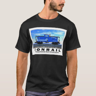 ZAZ462 CONRAIL CABOOSE POSTER T-Shirt