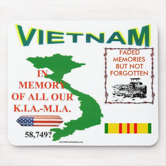 zazv-VIETNAM MEMORIES Mouse Pad (Front)