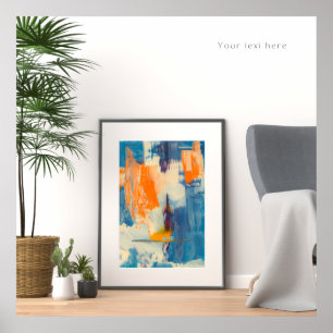 Zazzle abstract poster
